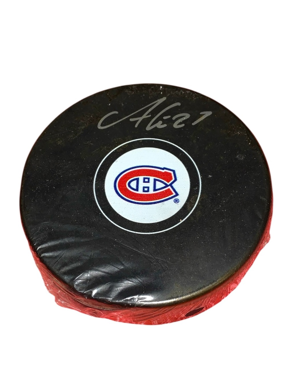 Alex Galchenyuk Montreal Canadiens NHL SIGNED Hockey Puck Sealed